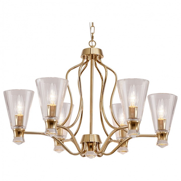 Подвесная люстра newport margaret 4736/c gold