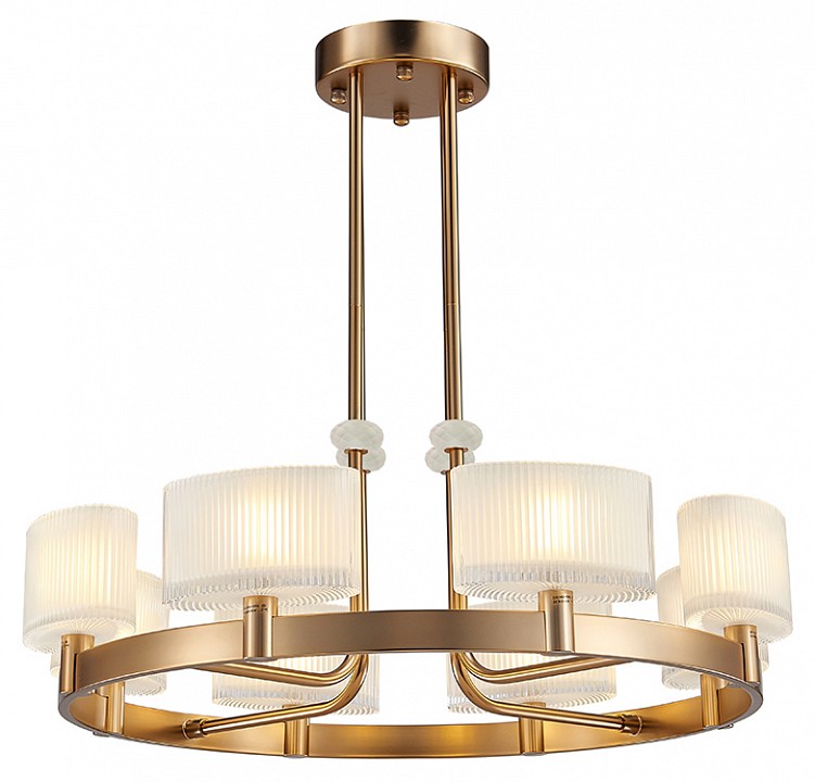 Люстра на штанге newport 4330 4338/c new gold