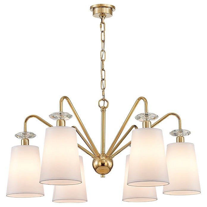 Подвесная люстра newport liana 4626/с gold