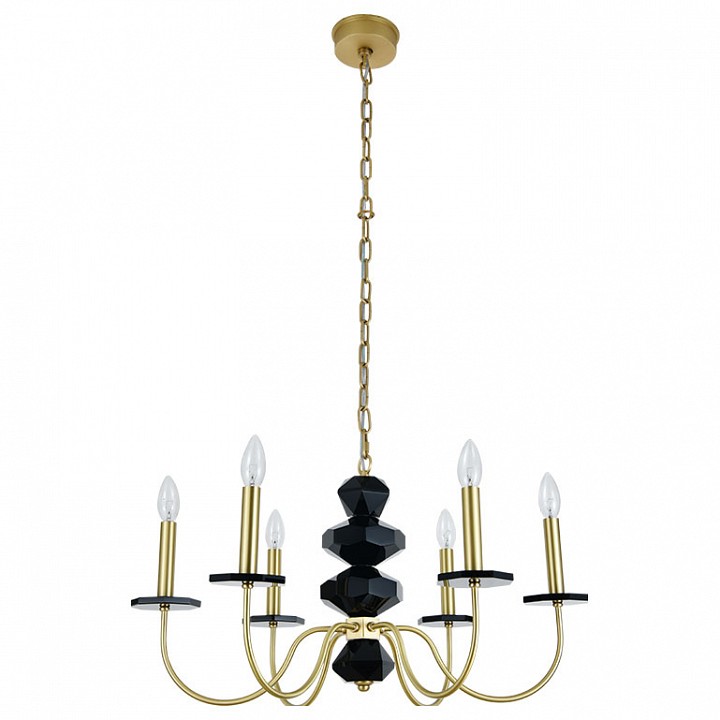 Подвесная люстра newport vanessa 3876/с brass