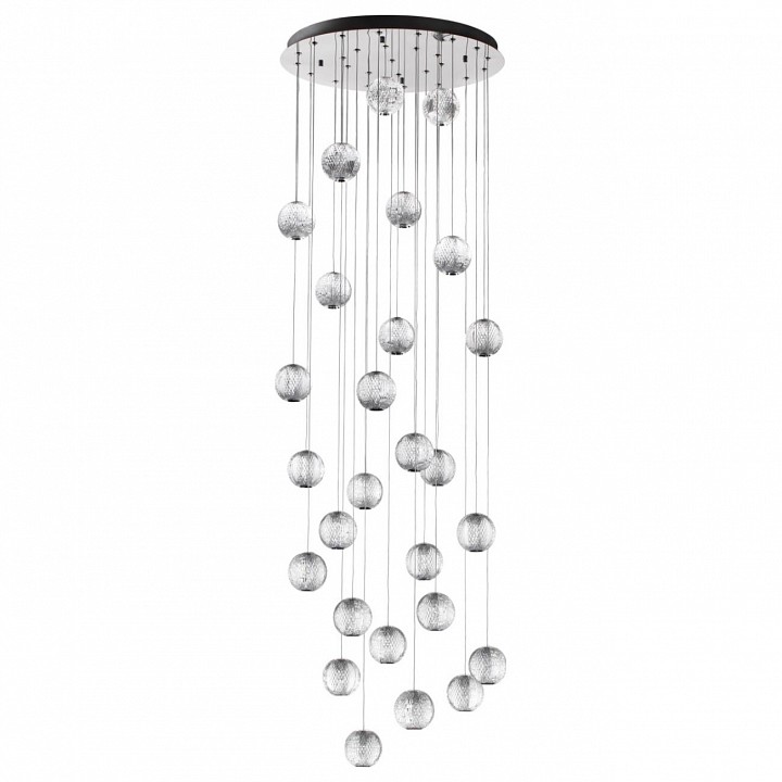 Накладной светильник odeon light crystal 5007/120l
