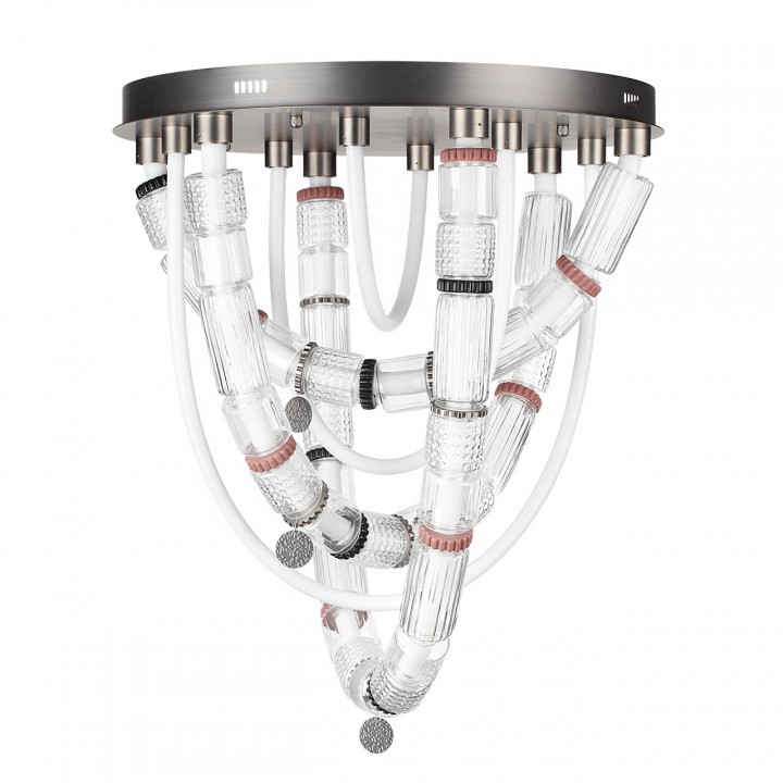 Потолочная люстра odeon light collier 5456/80cl