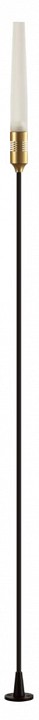 Наземный высокий светильник odeon light canna 7020/4gb