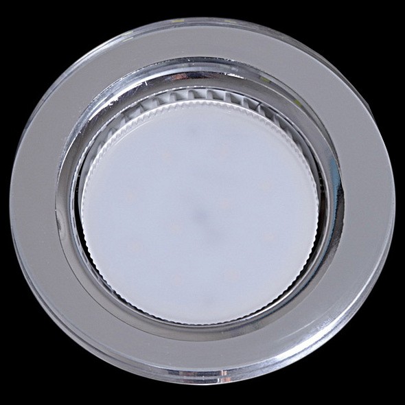 Встраиваемый светильник 53304-9.0-001lf gx53+led4w cl