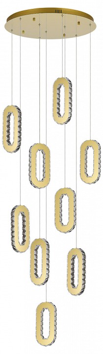 Подвесная люстра st-luce allungo sl6506.203.09