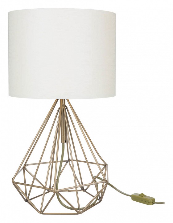 Настольная лампа декоративная toplight winifred tl1620t-01wh
