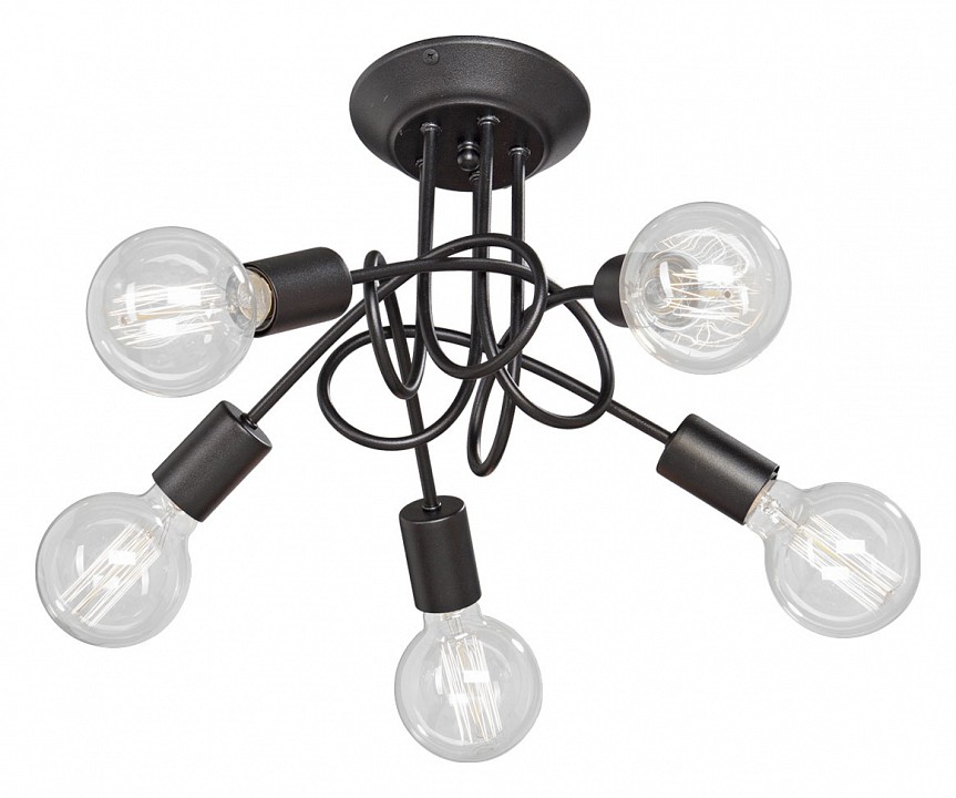 Люстра на штанге vitaluce 3727 v3727-1/5pl