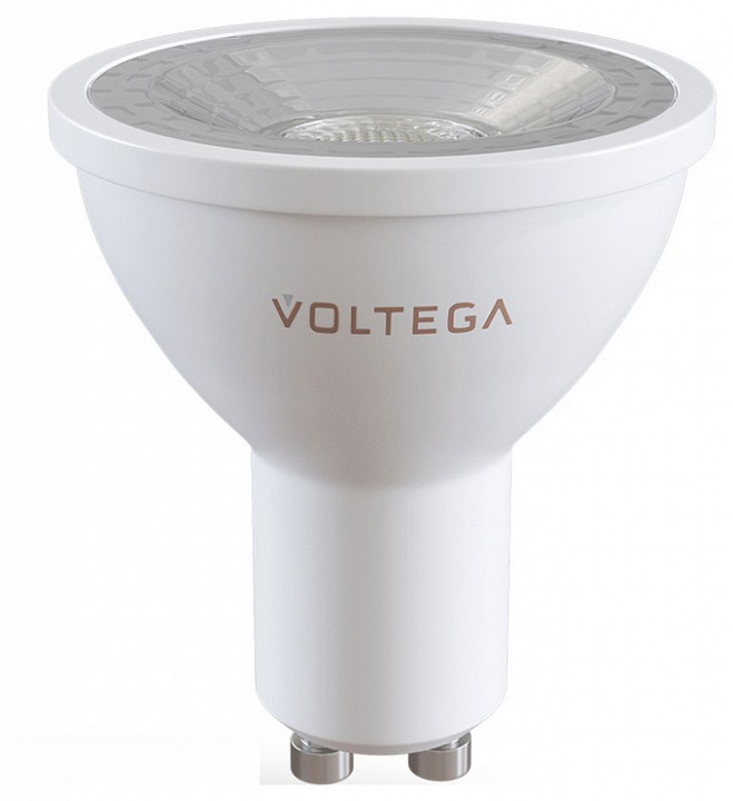 Лампа светодиодная voltega simple gu10 7вт 2700k 7252