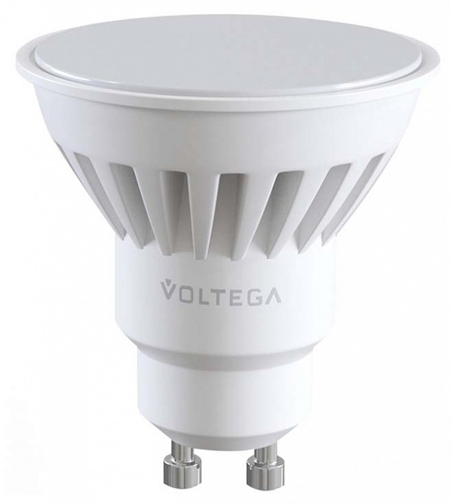 Лампа светодиодная voltega sofit gu10 10вт 3000k 7265