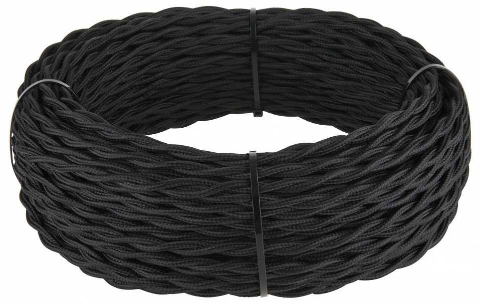 Провод электропитания werkel ретро 2х1, 5 (черный) w6452508