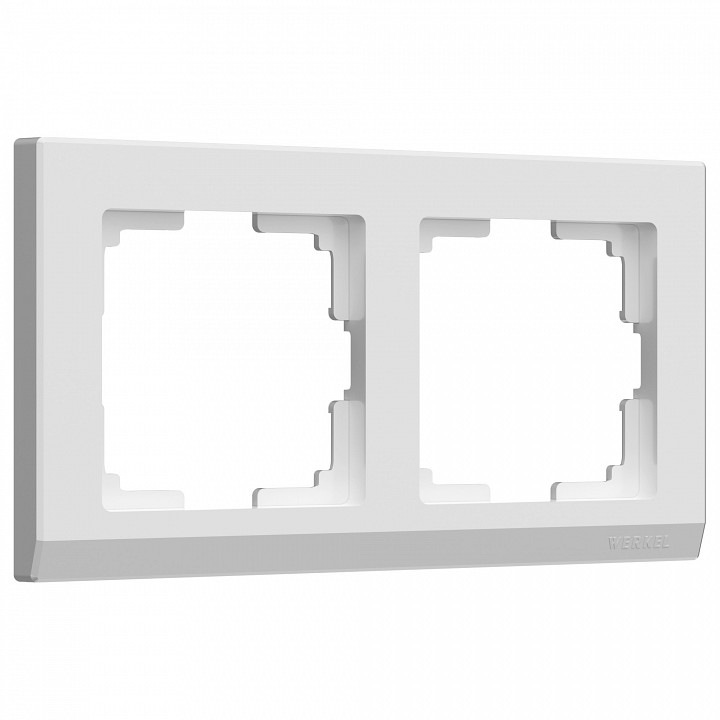 Рамка на 2 поста werkel stark (белый) w0021801