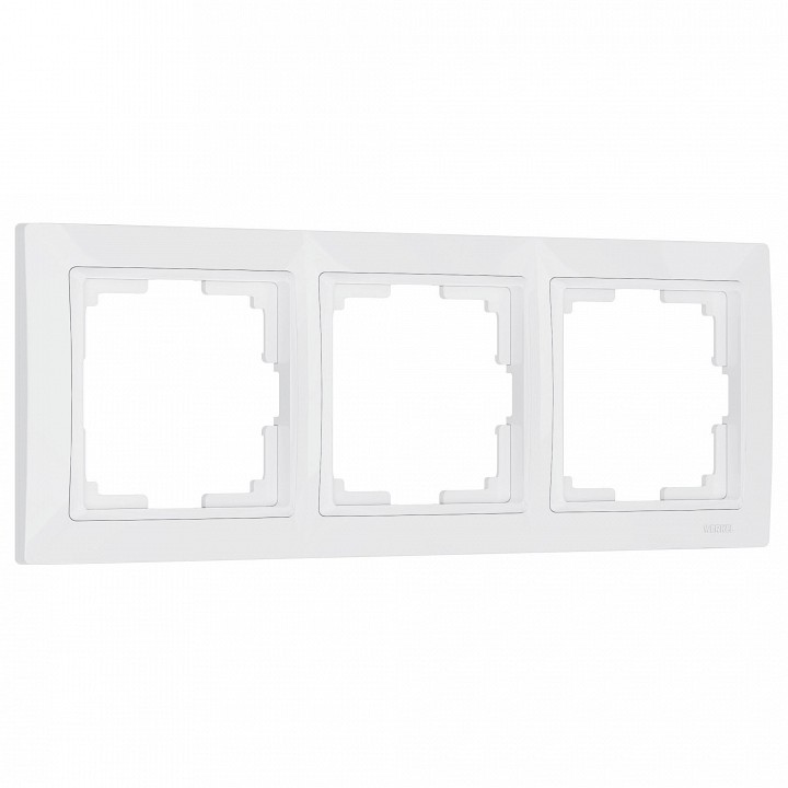 Рамка на 3 поста werkel snabb basic (белый) w0032001