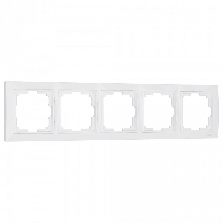 Рамка на 5 постов werkel snabb basic (белый) w0052001