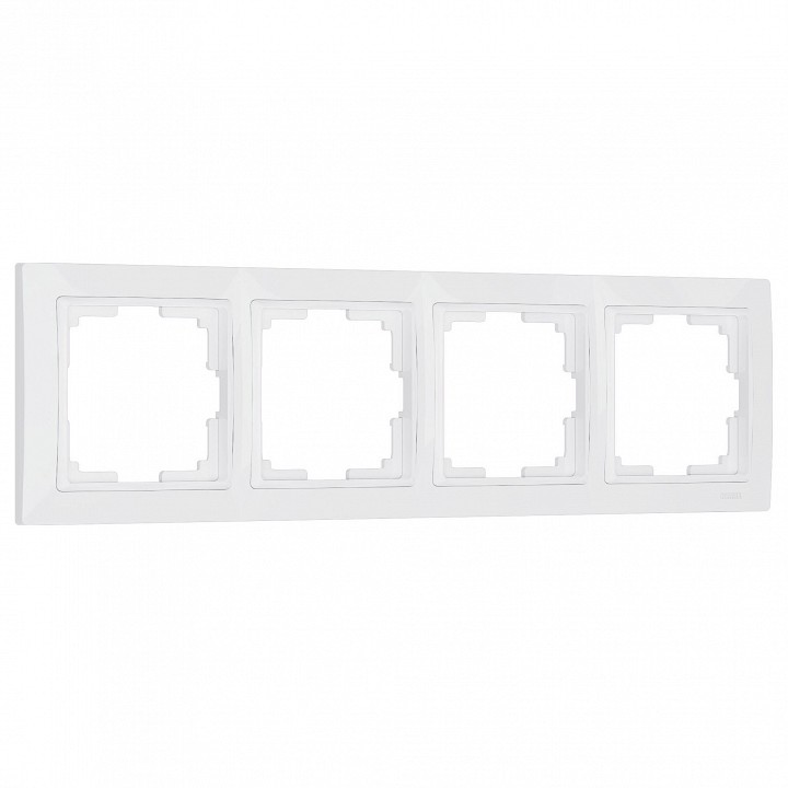 Рамка на 4 поста werkel snabb basic (белый) w0042001