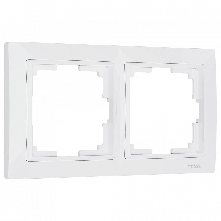 Рамка на 2 поста werkel snabb basic (белый) w0022001