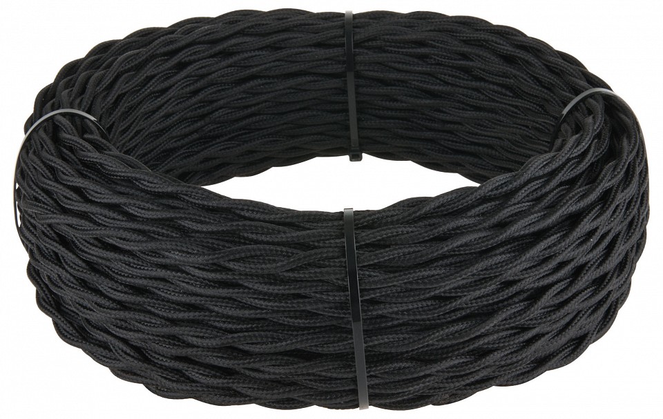 Провод электропитания werkel ретро 2х2, 5 (черный) w6452308