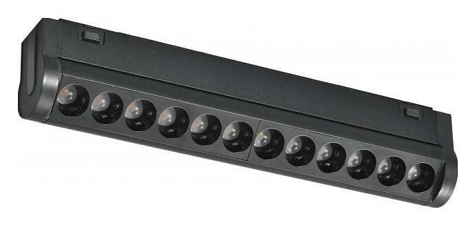 Накладной светильник iledex technical vision48/25 4825-041-l209-12w-36dg-3000k-bk