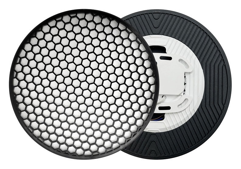 Накладной светильник iledex mercury 5555-36w-d212-3/4/6k-bk+wh