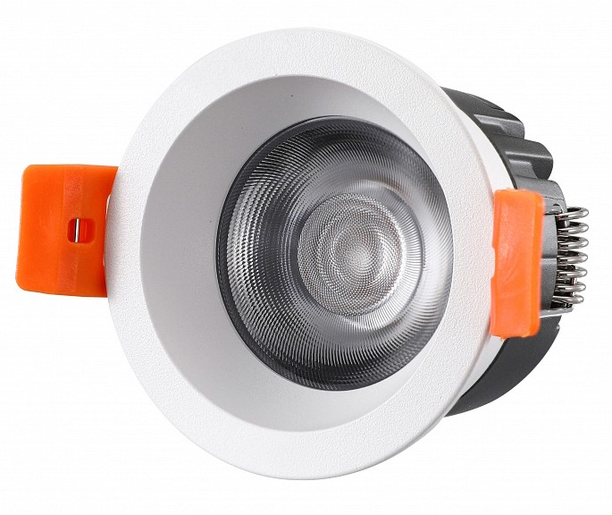 Встраиваемый светильник iledex technical mars dim 107-7w-d64-4000k-24dg-wh