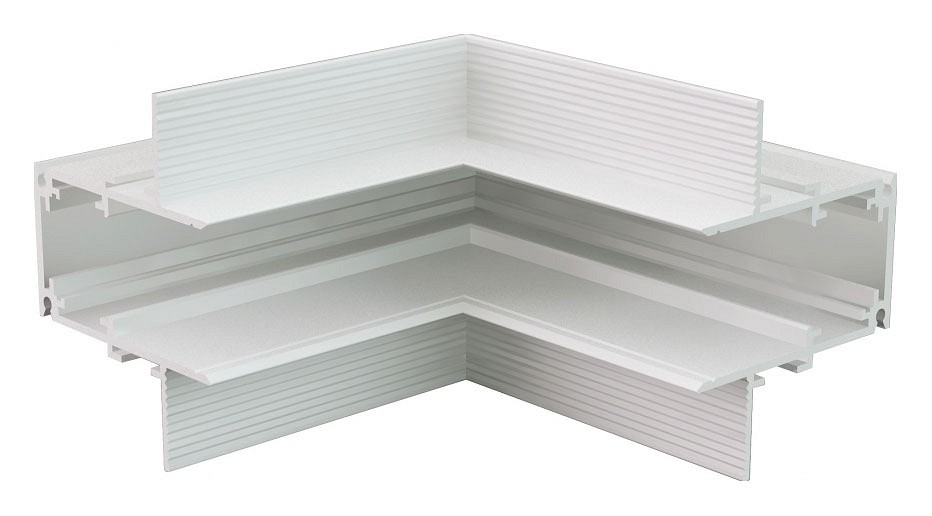 Соединитель угловой внутренний для треков встраиваемых iledex technical vision48/22 inner corner connect 4822-022-95/95-wh