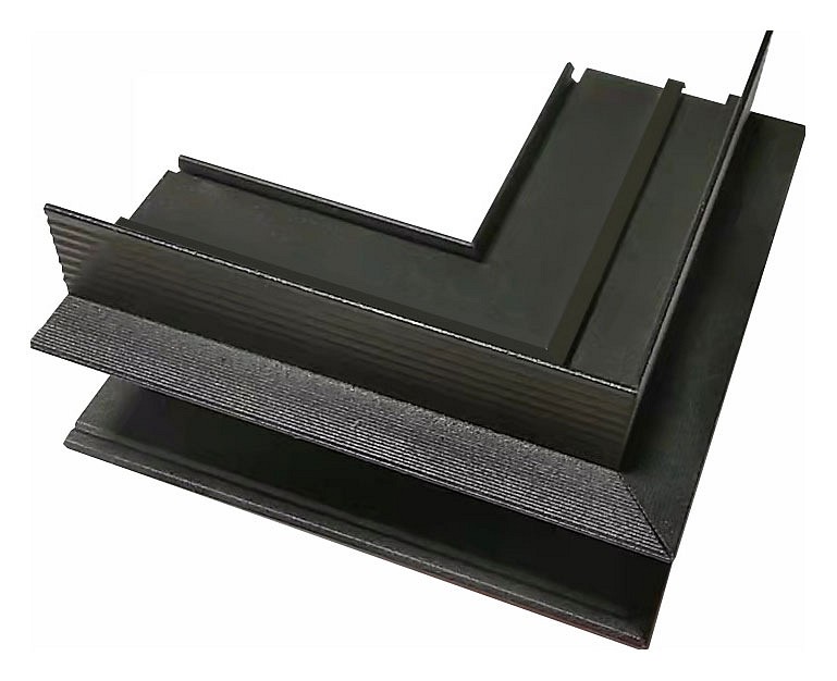 Соединитель угловой внешний для треков встраиваемых iledex technical vision48/22 outter corner connect 4822-022-95/95-bk