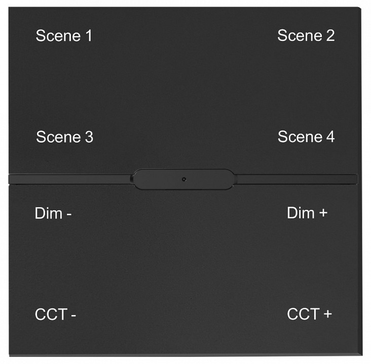 Панель универсальная сенсорная накладная iledex technical vision48/22 sp 48v-4-bk
