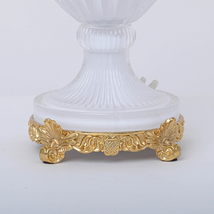 Настольная лампа декоративная abrasax lilie tl.8109-2+1go