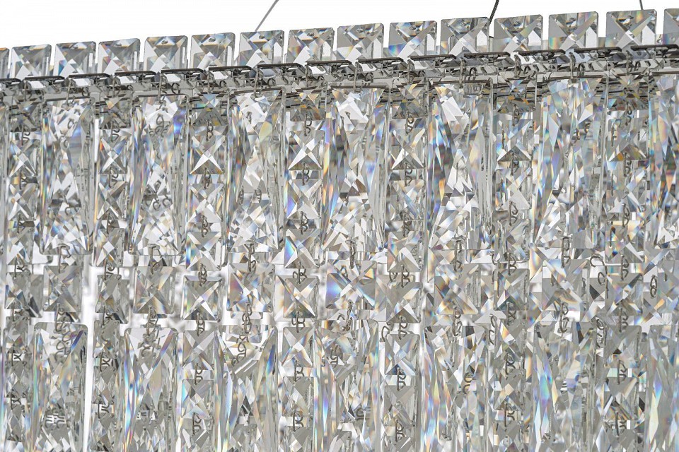 Подвесная люстра arti lampadari ovindoli nickel ovindoli l 1.5.100x35.100 n