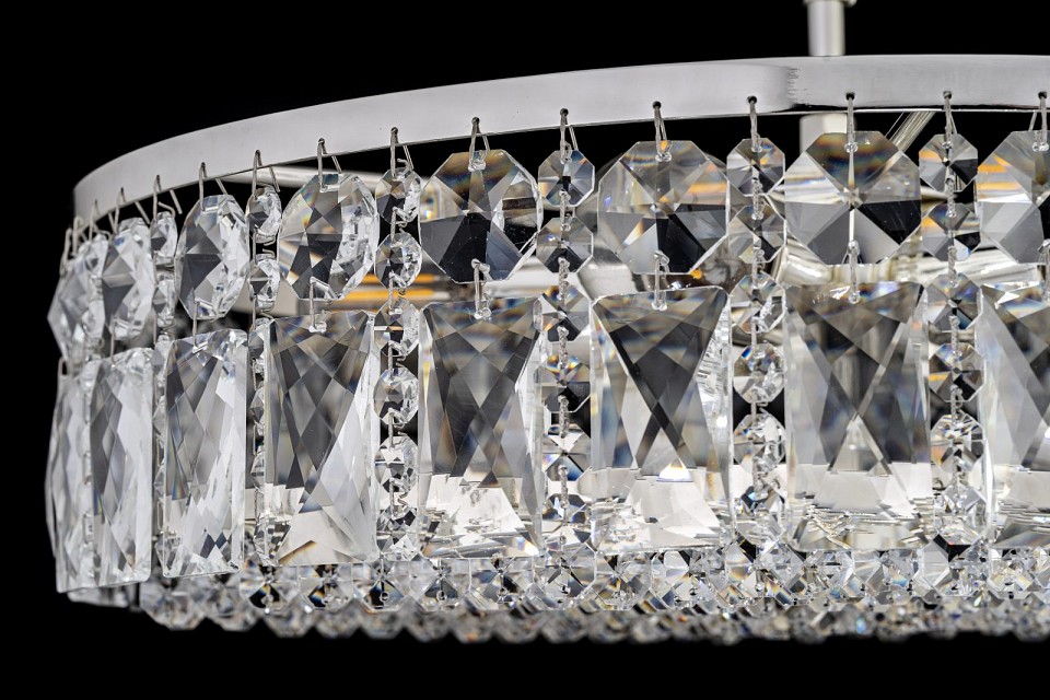 Люстра на штанге arti lampadari sara silver sara e 1.3.40.105 s
