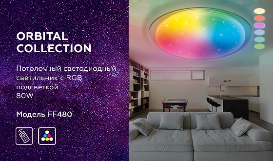 Накладной светильник ambrella light ff ff480