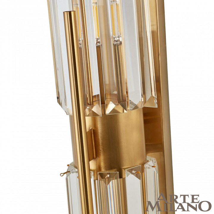 Накладной светильник arte milano am-0011 0011b.d100.h560.e14.2 g
