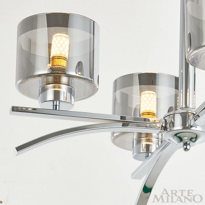 Подвесная люстра arte milano neapolis-78207 278207/4 ni