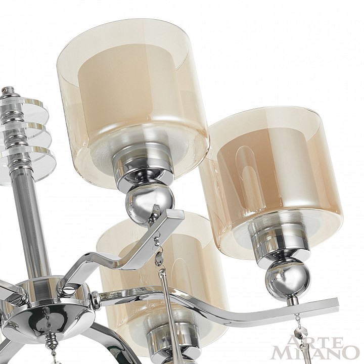 Подвесная люстра arte milano neapolis-79207 279207/6 ni