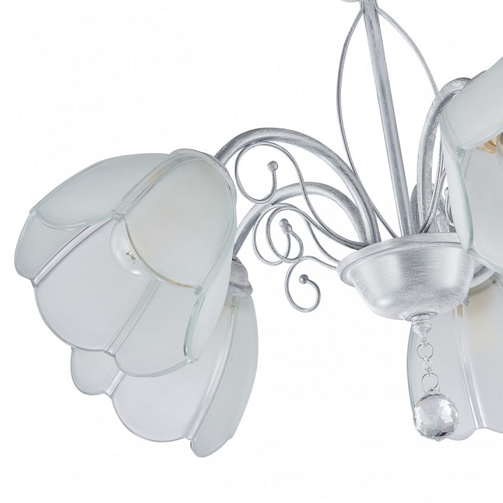 Подвесная люстра arte milano amalfi-2656 332656/5 wt+sl