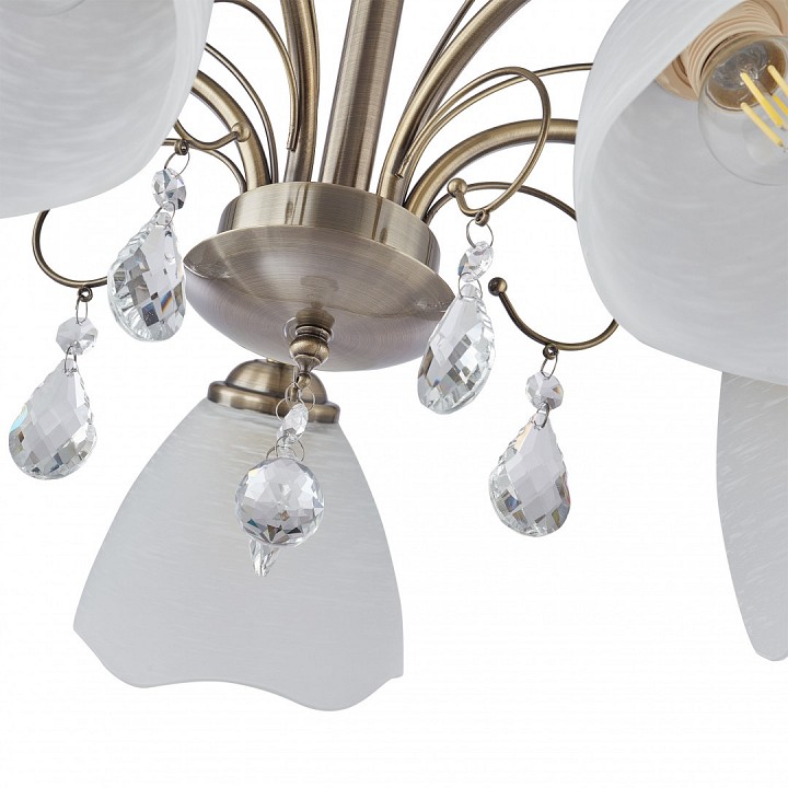 Подвесная люстра arte milano amalfi-2656 335656/5 ab