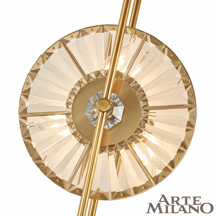 Накладной светильник arte milano am-1252b 7752b.d255.h625.e14.3 g