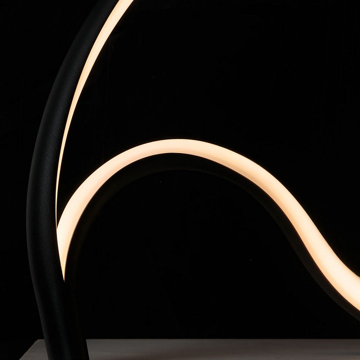 Настольная лампа декоративная arte lamp hyperbola a1987lt-12bk