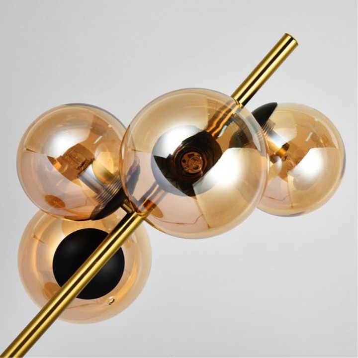 Настольная лампа декоративная arte lamp gemini a2243lt-4pb