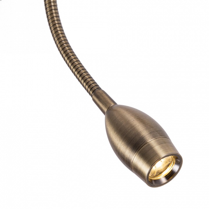 Торшер с подсветкой arte lamp elba a2581pn-2ab
