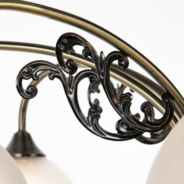 Люстра на штанге arte lamp spica a3037pl-8ab