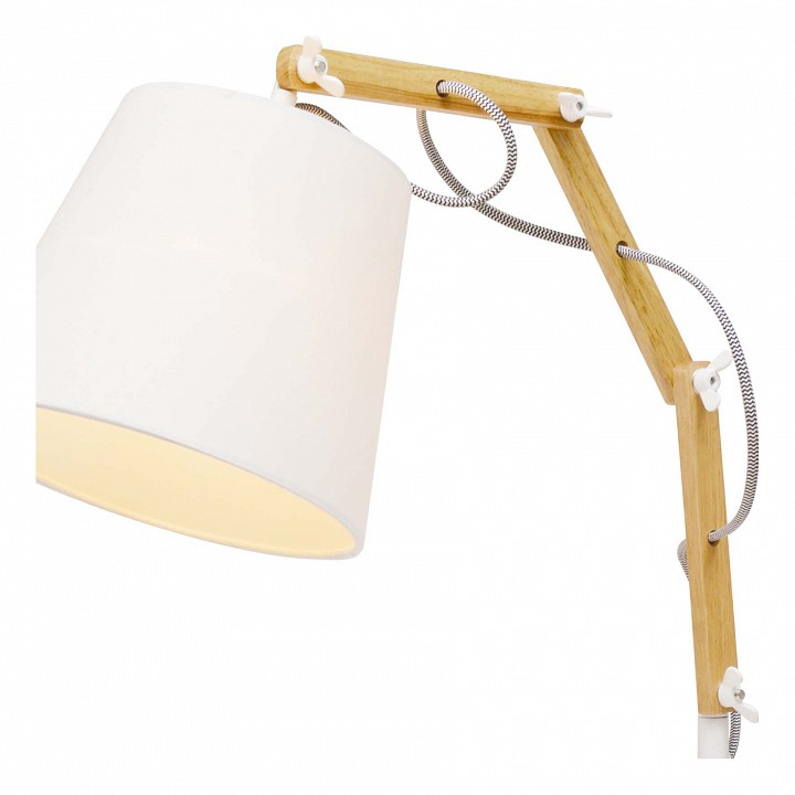 Настольная лампа декоративная arte lamp pinocchio a5700lt-1wh