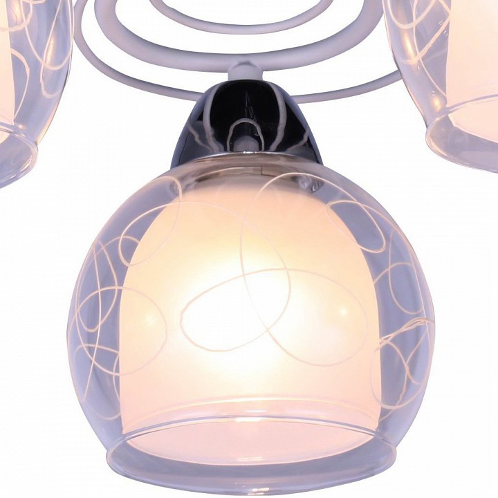 Люстра на штанге arte lamp sansa a7585pl-5wh