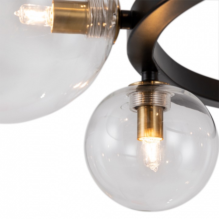 Подвесная люстра arte lamp vincent a7790sp-10bk