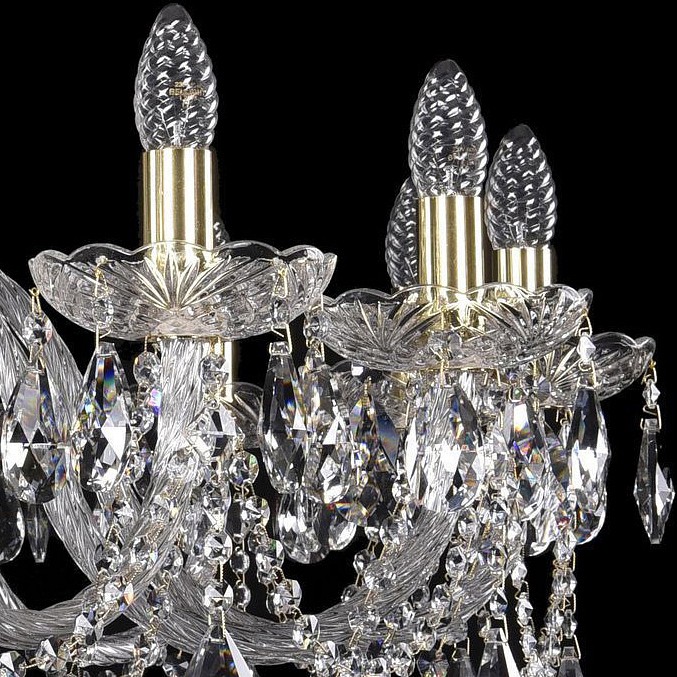Подвесная люстра bohemia ivele crystal 1402 1402/16/400/g