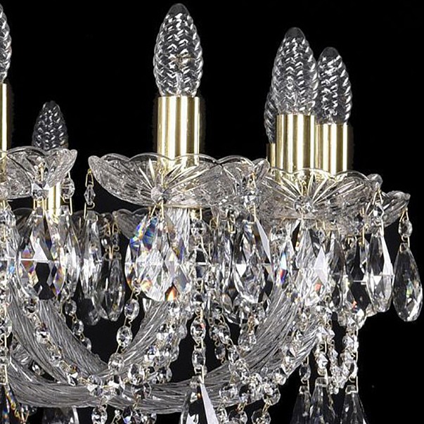 Подвесная люстра bohemia ivele crystal 1402 1402/20/460/g