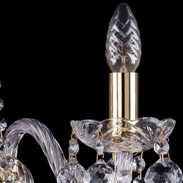 Бра bohemia ivele crystal 1411 1411b/2/160/g/balls