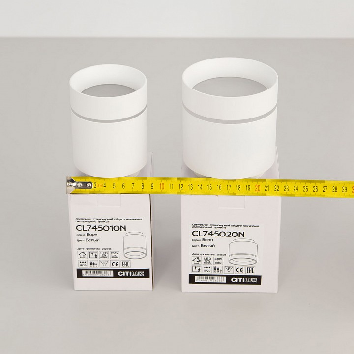 Накладной светильник citilux борн cl745020n