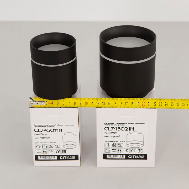 Накладной светильник citilux борн cl745021n