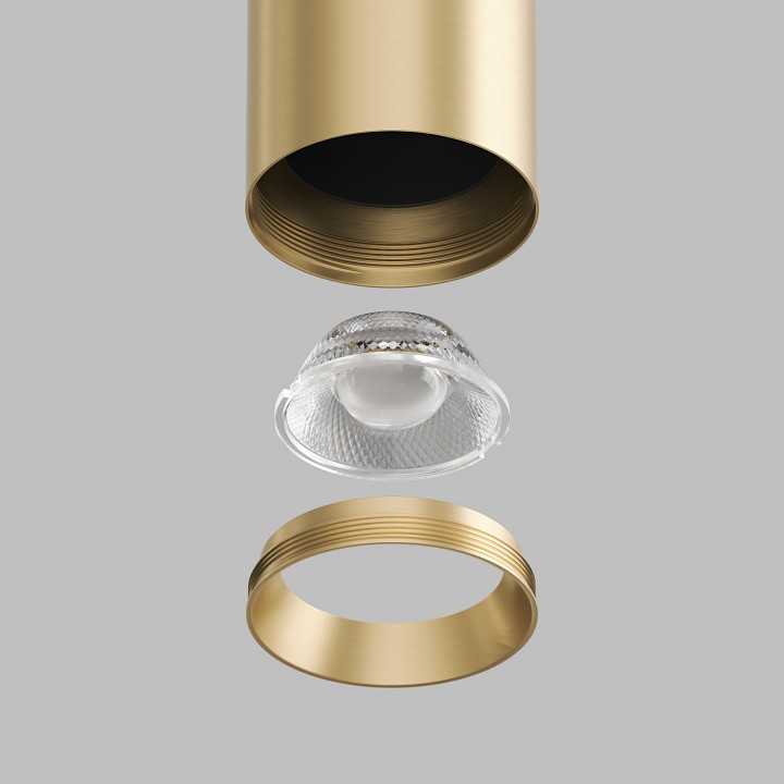 Накладной светильник denkirs shine tube dk2610-sb