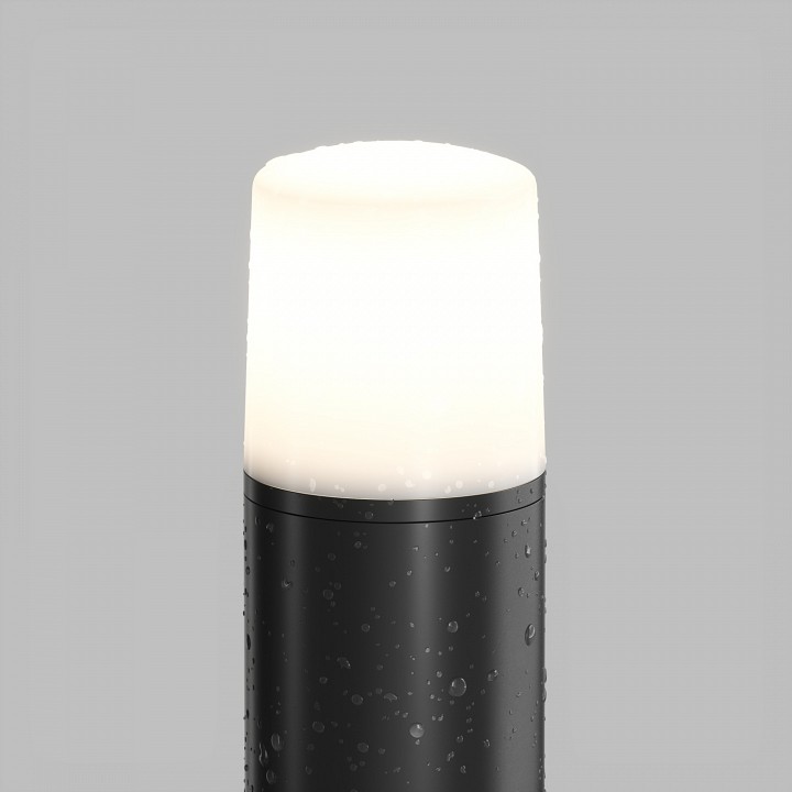 Наземный низкий светильник denkirs nord dk9745-bk